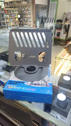 Soloffer Hl-30 Aluminum Laptop Stand (360° Rotating)