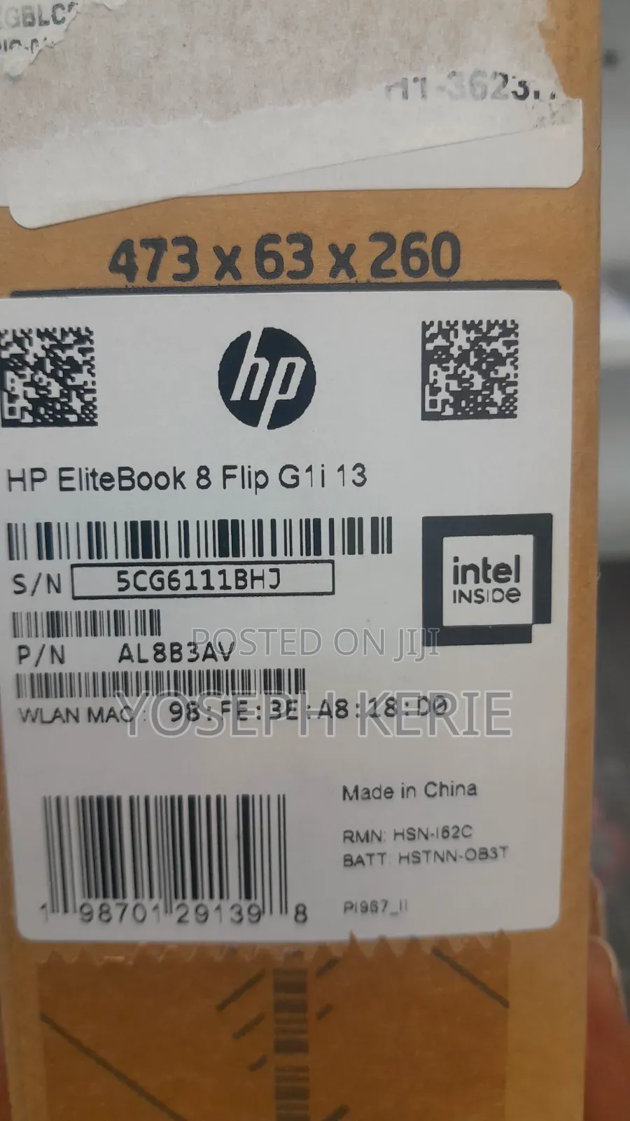 New Laptop HP EliteBook X360 1040 G11 16GB Intel Core Ultra 9 SSD 512GB