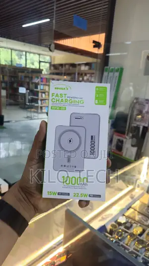 Rugga's RPW-05 10000mah Magnetic Wireless Fast Power Bank