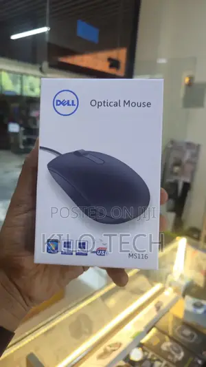 Dell Ms116 Wired Optical Mouse
