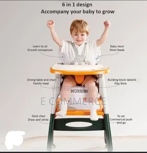 6 in 1 Baby High Chair and Studing Table
