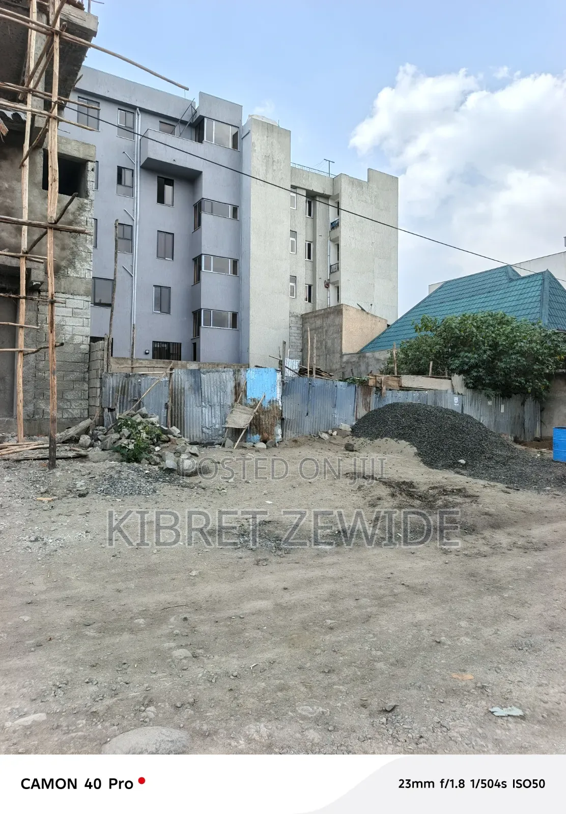 አያት ክብር ዳመና የልማት ተነሺ ምትክ ቦታ ሽያጭ