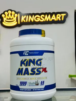 King Mass Xl Super Anabolic Growth Accelerator 3kg Mass Gainer