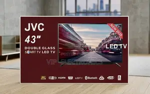 JVC 43 Inch Tv Double Glass Smart Led 2026 Model – Ultra Hd Smart