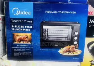 Midea Toaster Oven 38l (Model Mc38agy) – Multi-Function Electric Oven