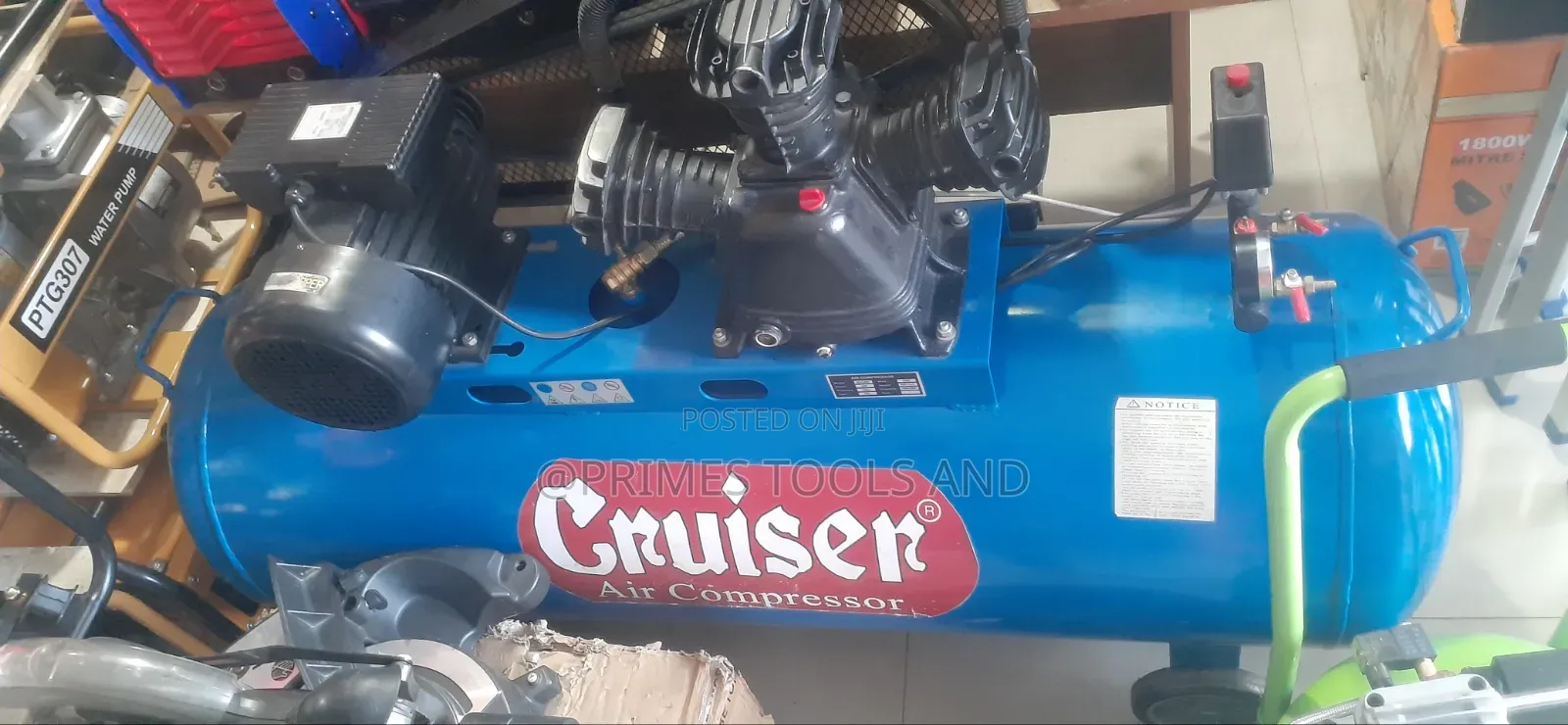 Cruiser 100 Liter Air Compressor – Heavy Duty 100l Compressor
