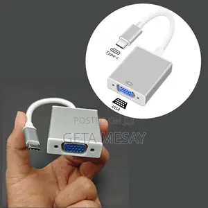 Usb-c To Vga Adapter 1080p Type-c To Vga Converter