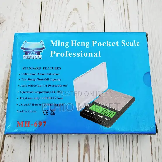 Scale Ming Hing (እስከ 1 ኪሎ ድረስ ያሉ አነስተኛ ነገሮችን መመዘኛ)