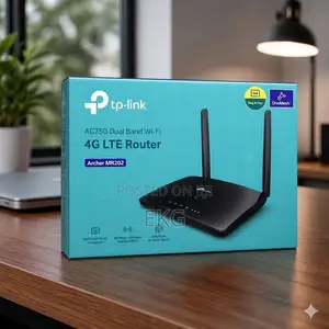 አዲስ Tp-Link Ac750 Dual Band Wi-Fi 4g Lte ራውተር (Archer Mr202)