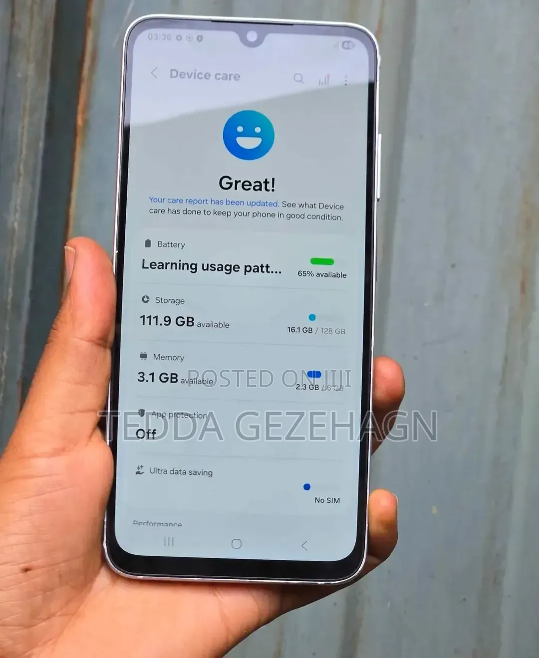 Samsung Galaxy A05s 128 GB White