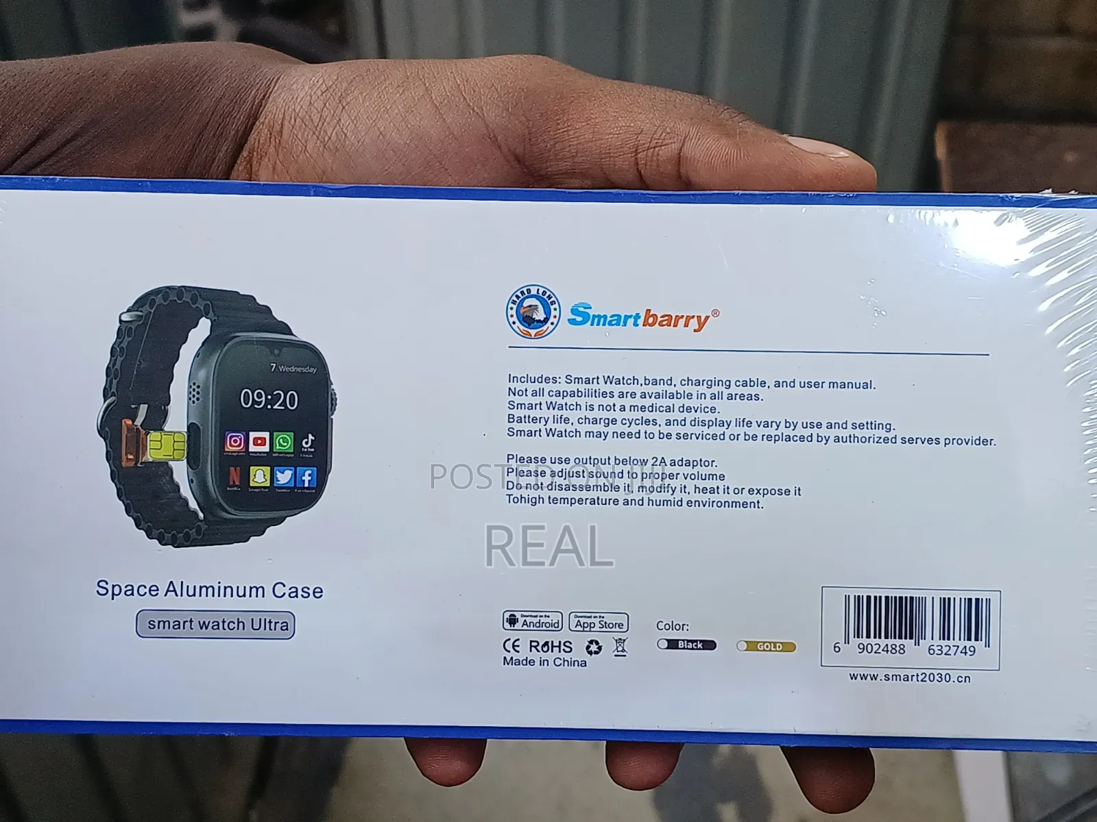 C92 Max Smartbarry Android Smart Watch With Sim Camera