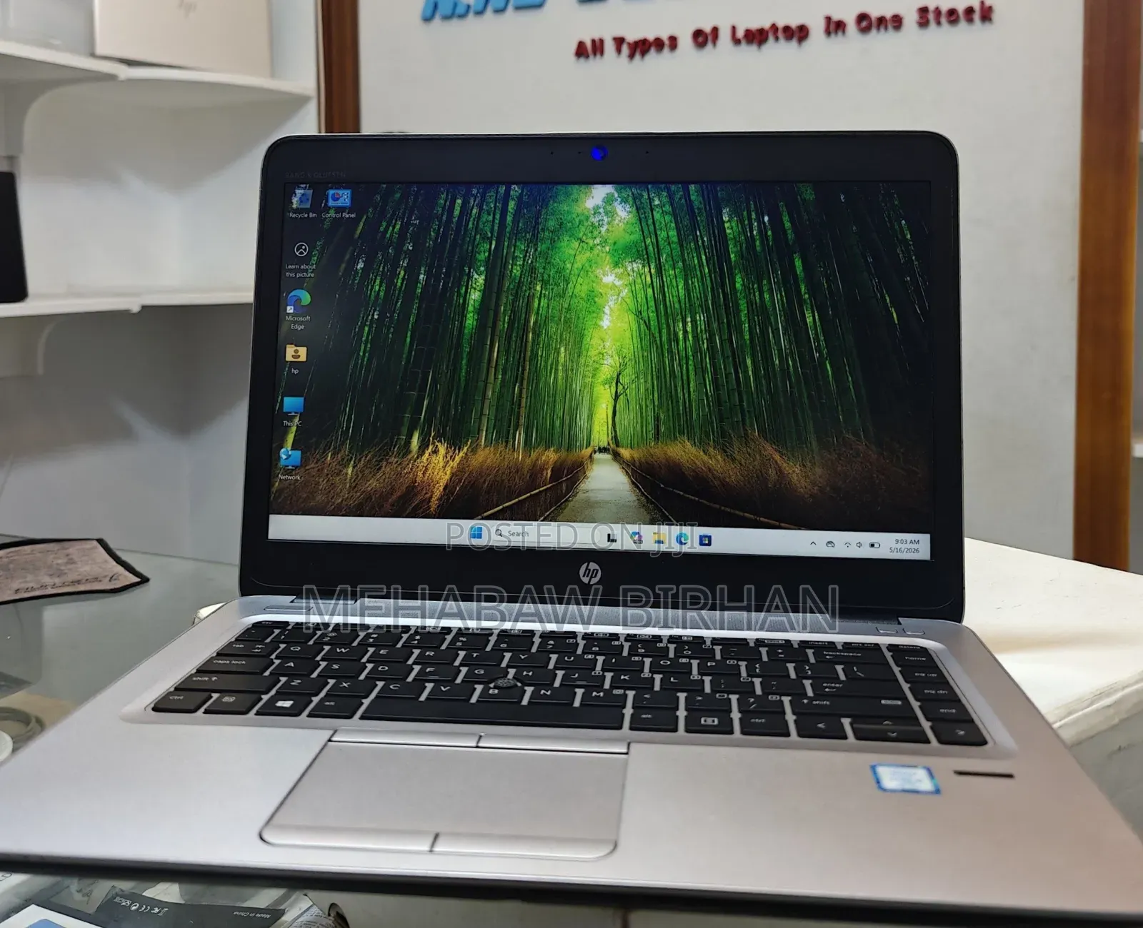 New Laptop HP EliteBook 840 8GB Intel Core i5 SSD 256GB