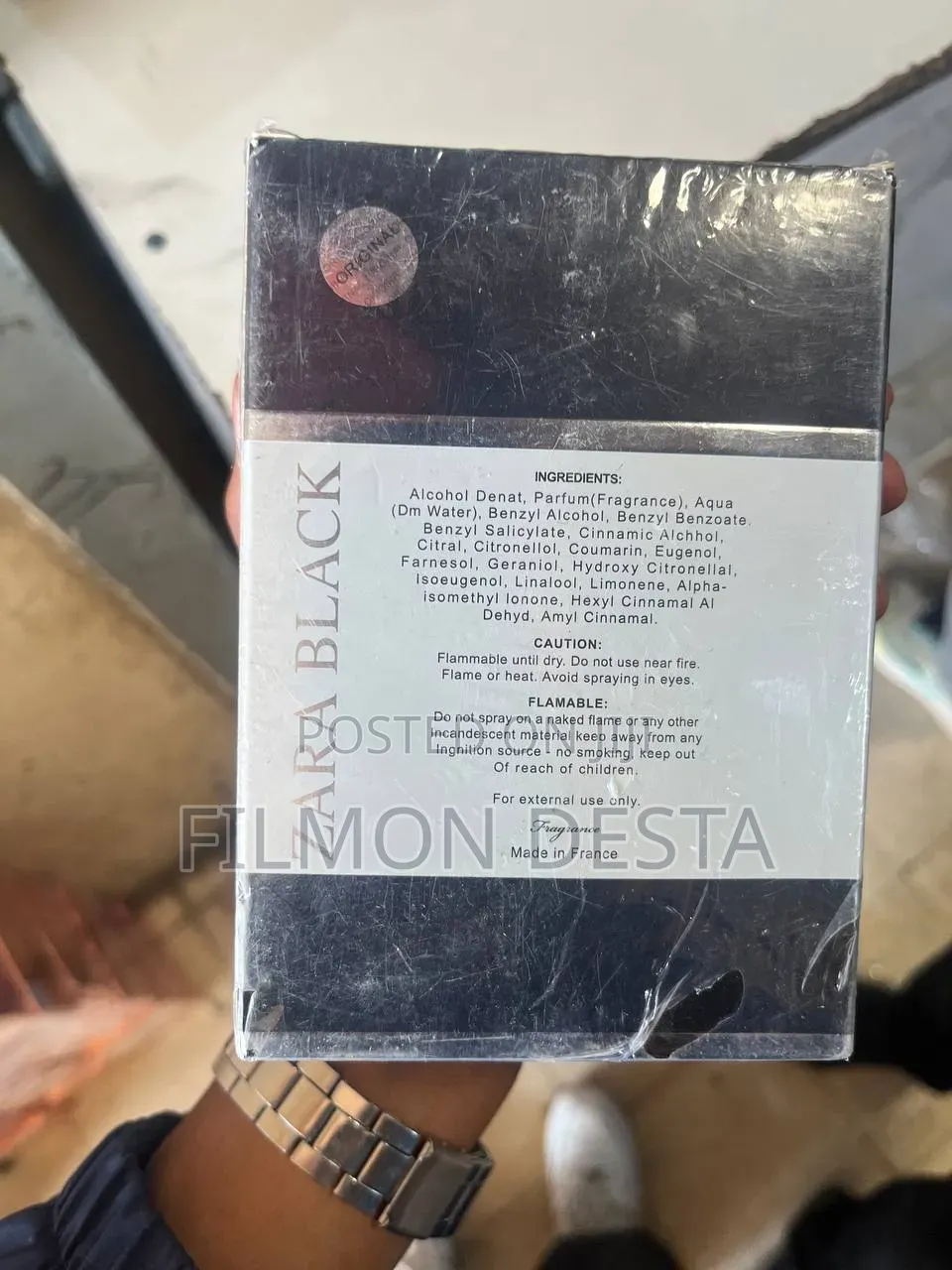 Zara Black Eau De Parfum