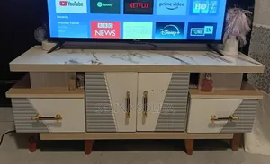 ዘመናዊ እና ውብ የቲቪ ማስቀመጫ (Modern Tv Stand) - በጥራት የተሰራ