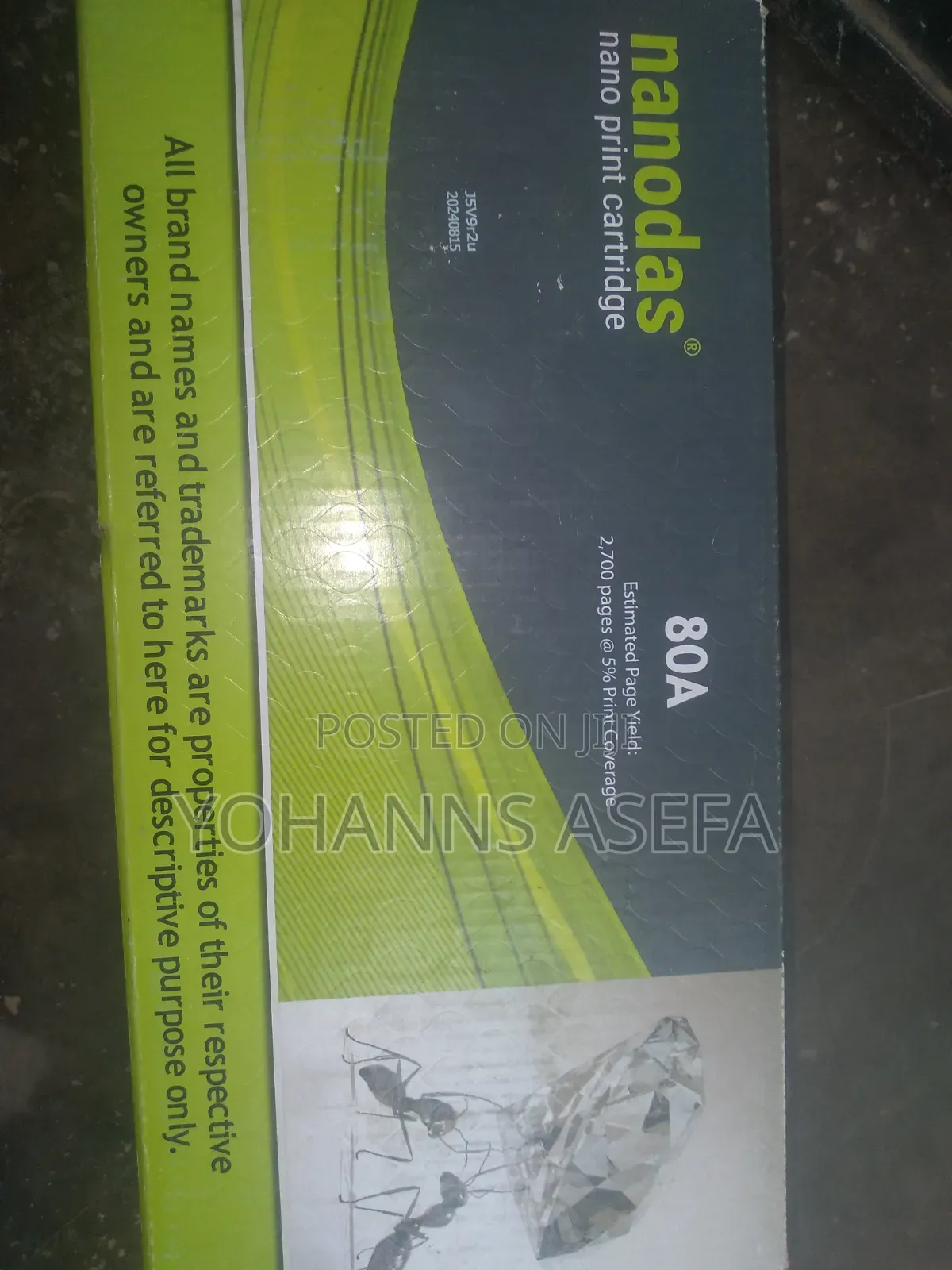 Nanodas Print Cartridge