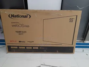 National Smart Tv 55 Inches Webos New Andraid Framless 2026quaity