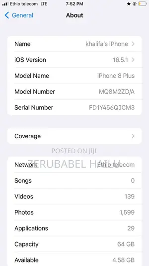 Apple iPhone 8 Plus 64 GB White