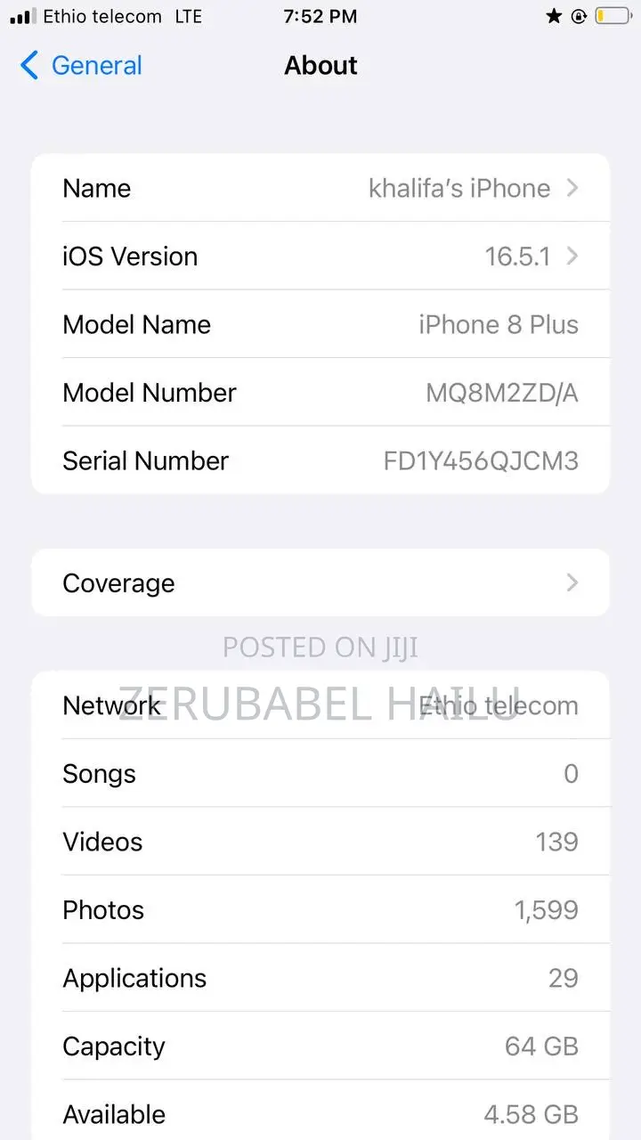 Apple iPhone 8 Plus 64 GB White