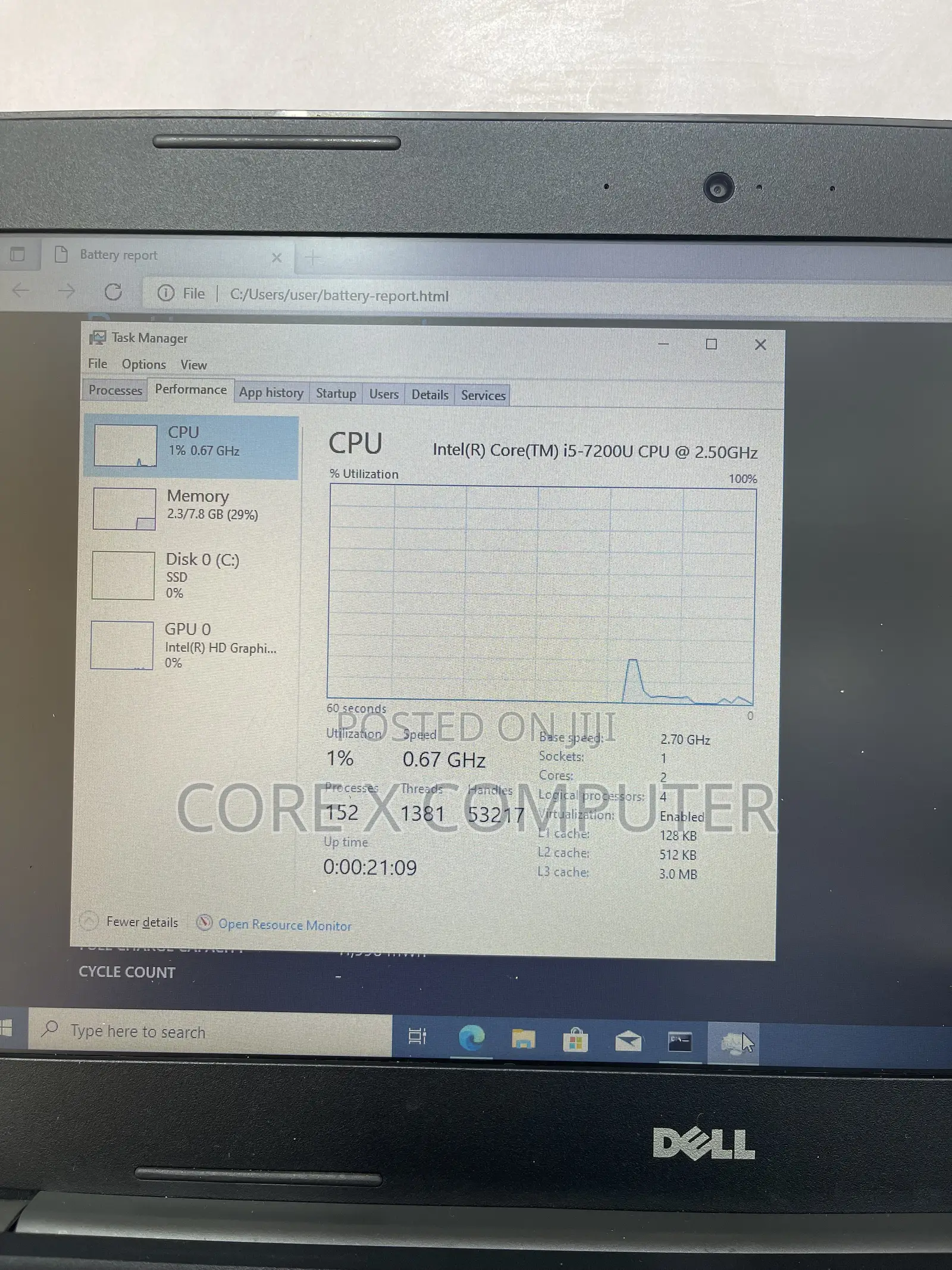 Laptop Dell Latitude 3380 8GB Intel Core i5 SSD 256GB