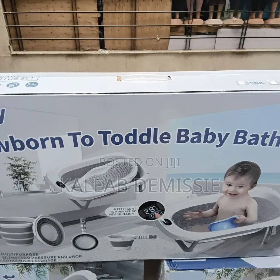 4-in-1 Foldable Baby Bath Tub