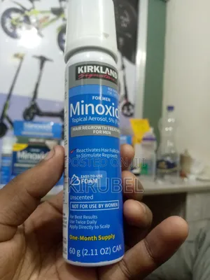 Foam Minoxidil Effective Formula for Thinning Hair