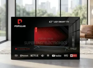 Popular 43 Inch Tv Ultra Hd Smart Tv – Android 12, Wi-Fi- Bluetooth