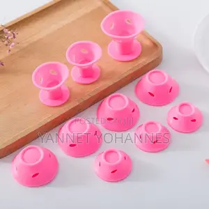 20pcs Silicone Hair Curler Heatless Hair Roller Sets