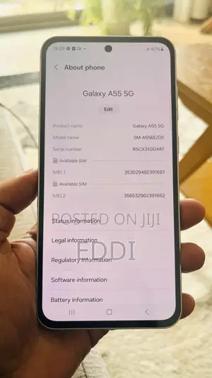 New Samsung Galaxy A55 256 GB White