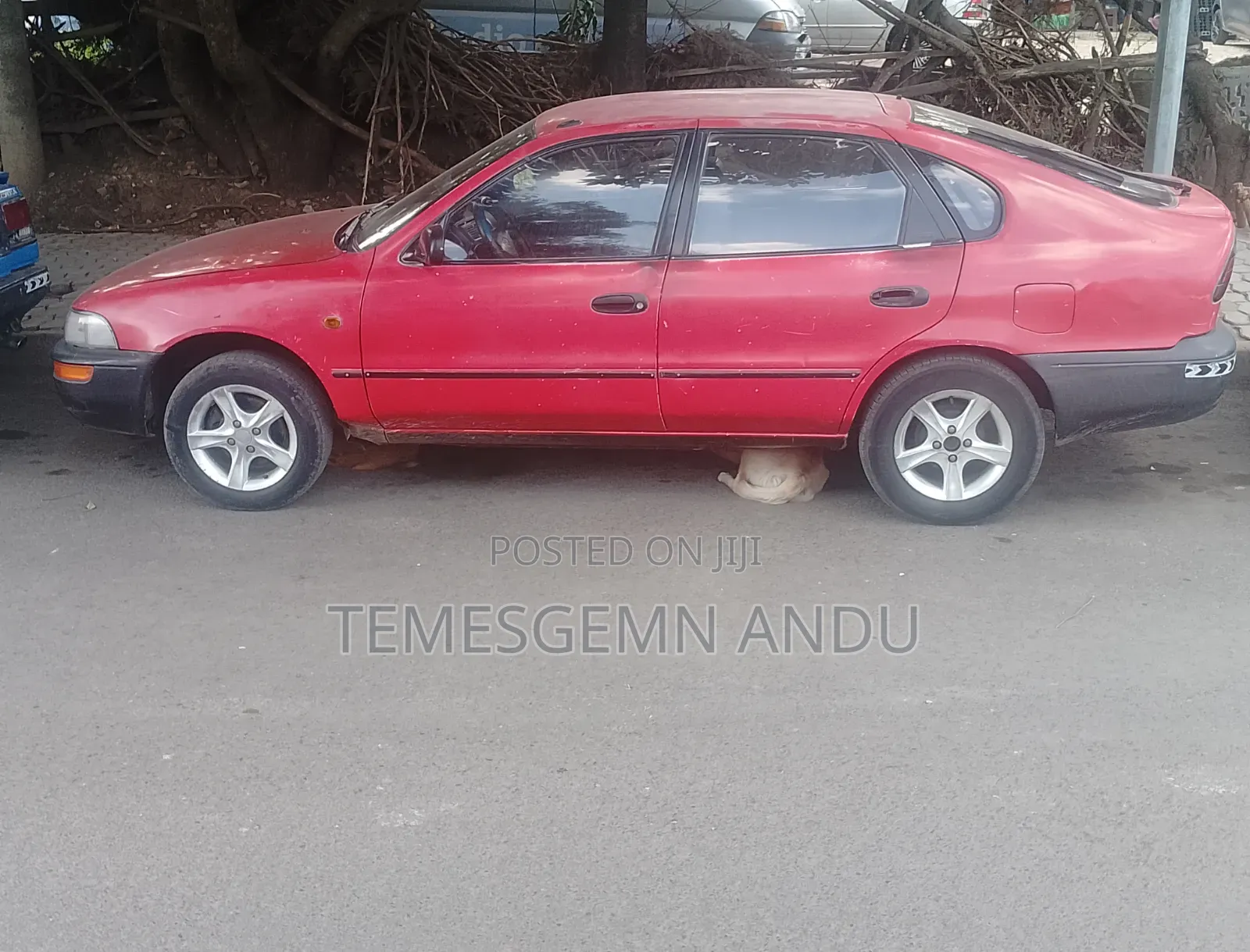 Toyota Corolla 1992 Red