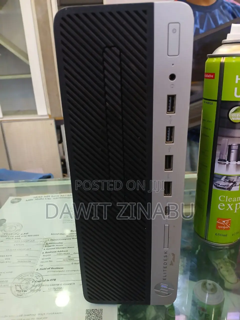 Desktop Computer HP EliteDesk 705 G3 8GB AMD Ryzen 3 HDD 1T