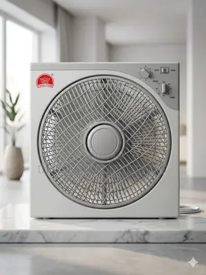 Changli Crown Modern Box Fan: Elegance Redefined