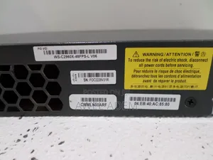 Cisco Catalyst Ws-C2960x-48fps-L 48-Port Gigabit Poe+ Managed Switch
