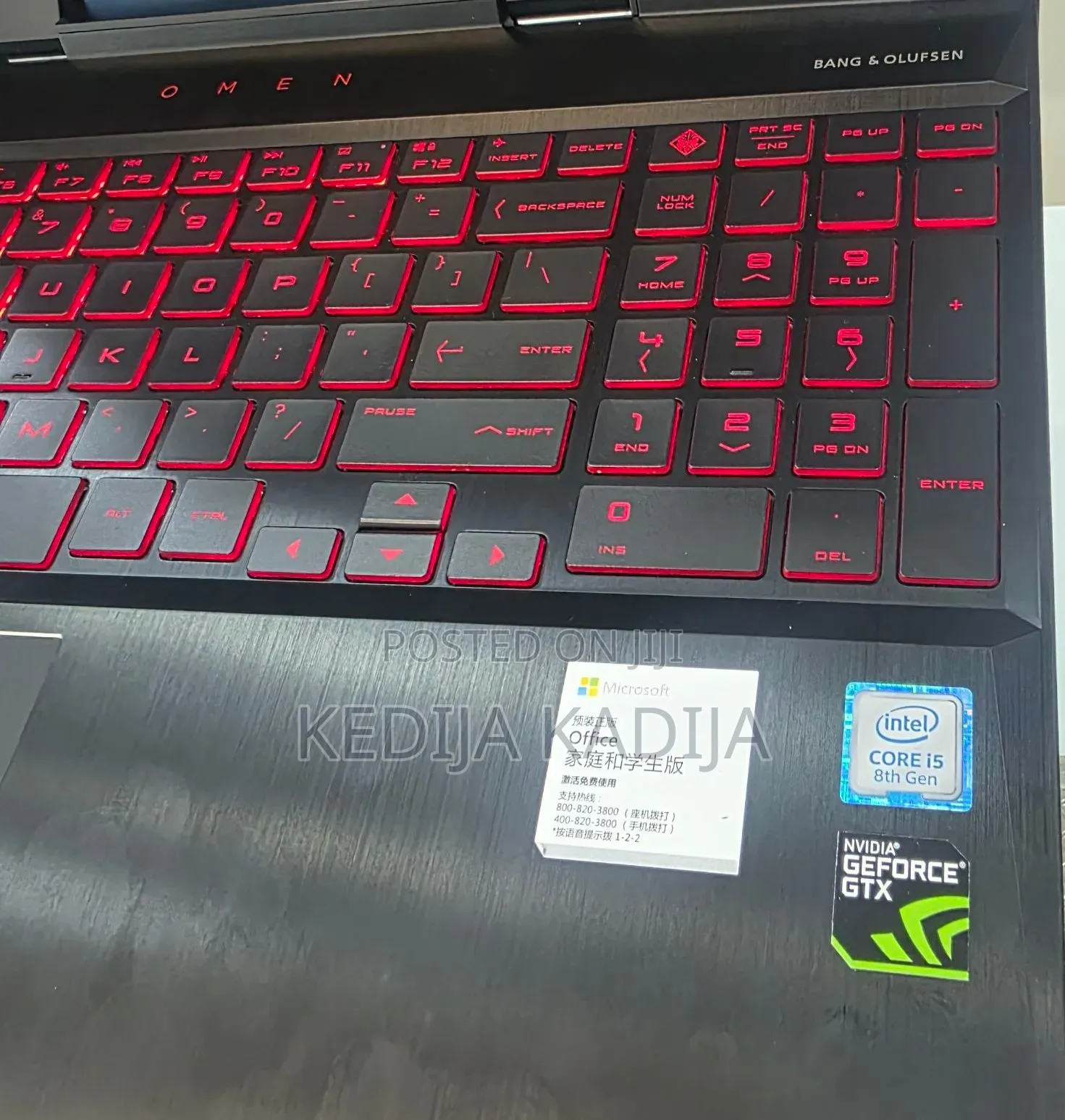 New Laptop HP Omen 15 8GB Intel Core i5 SSD 256GB