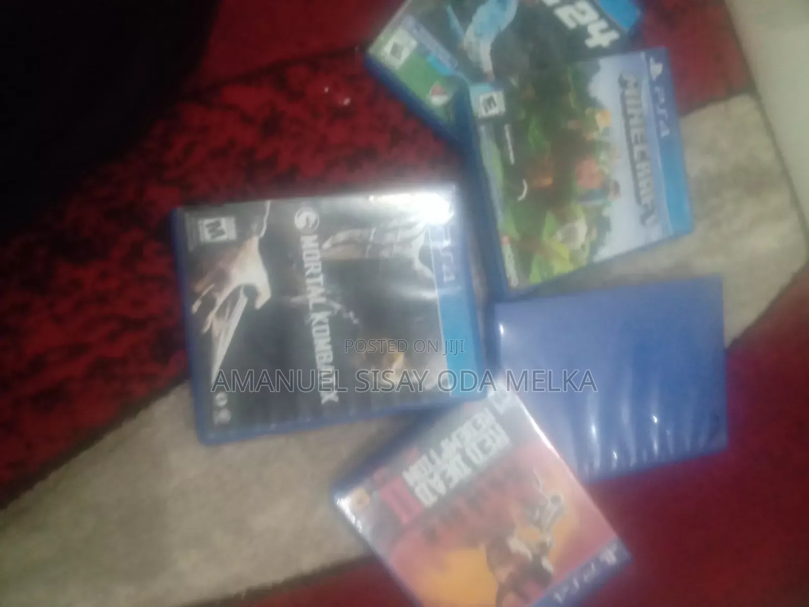 Ps4 With Account and a Lot of Games