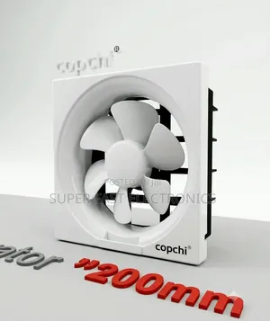 Copchi 8-Inch Ventilator Fan (200mm) – High-Fan for Kitchen, Office