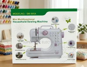 Mini Multifunctional Household Sewing Machine – 12 Stitch Patterns