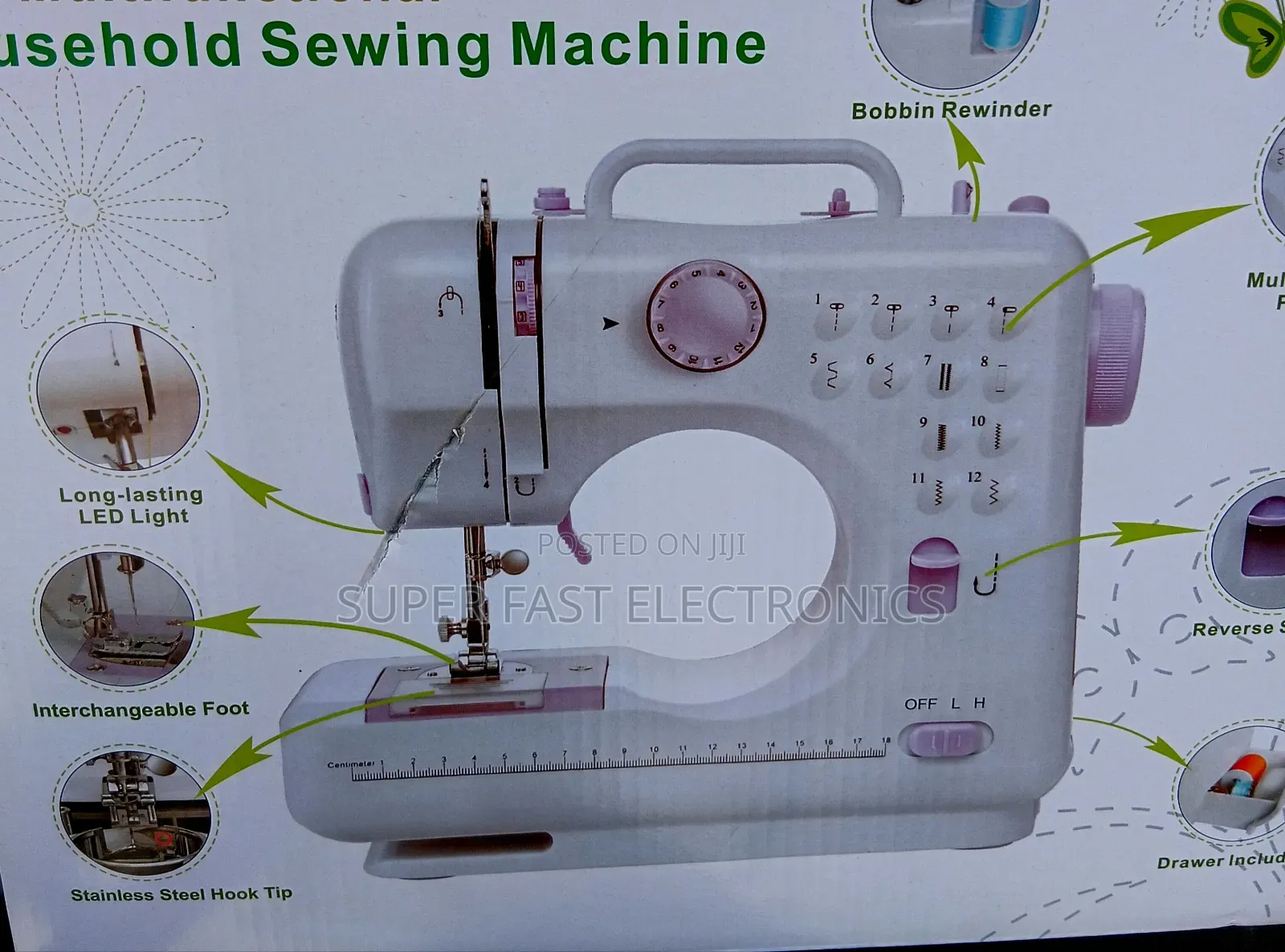 Household Sewing Machine. Designed for Beginners