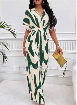 Beautiful and Trendy Women's Abstract Print Jumpsuit
