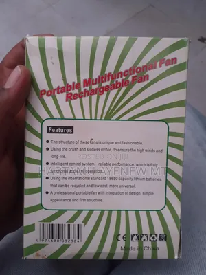 Mini Rechargable Fan