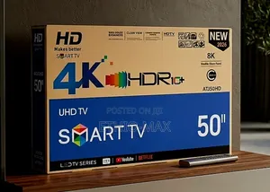 Hd Tv 50" Smart Android Tv – Uhd High Definition Resolution