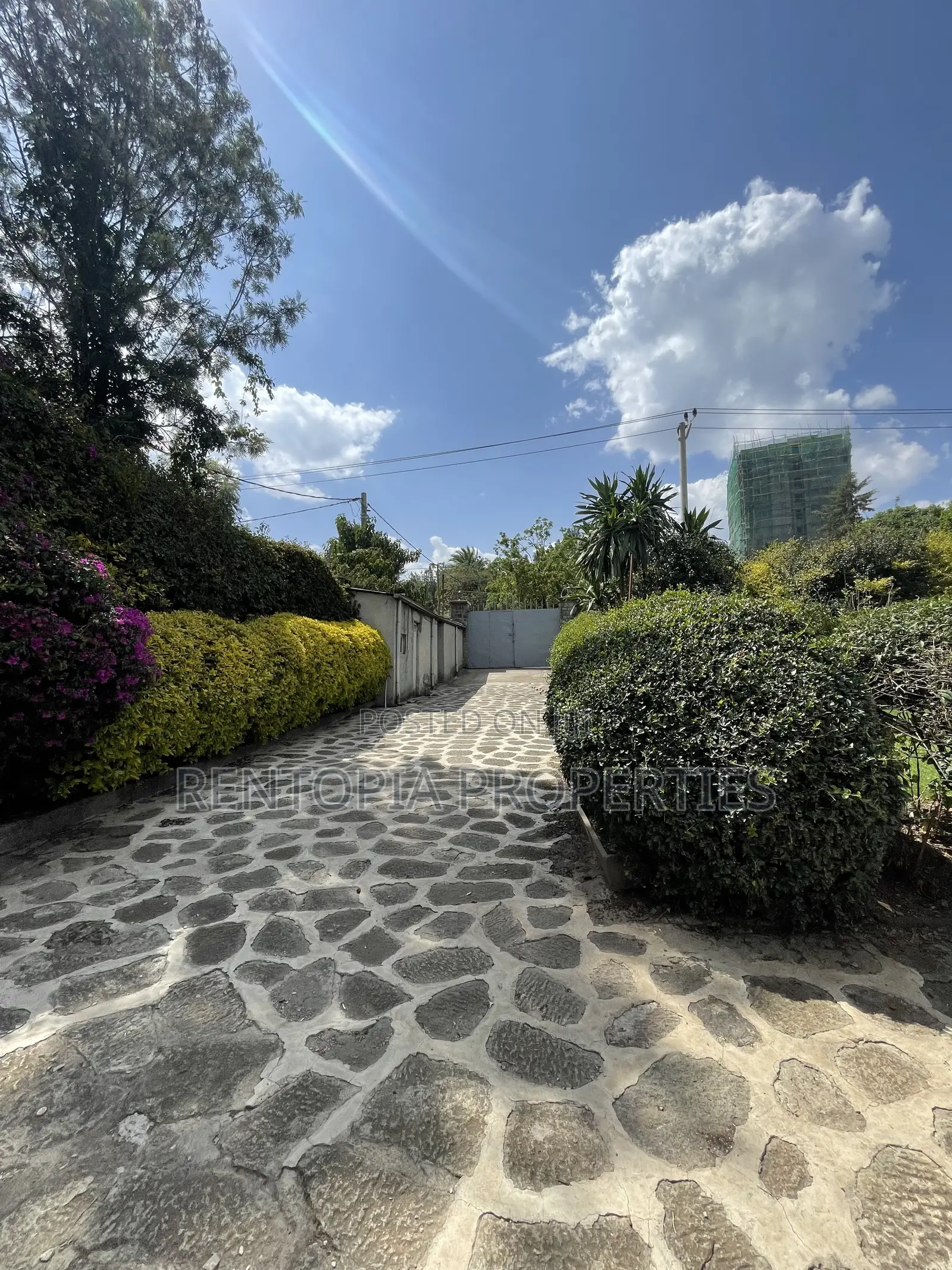 Furnished 3bdrm Villa in Bole for rent