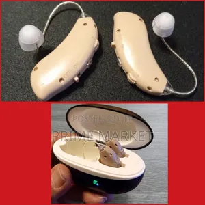 16-Channel Rechargeable Ric Hearing Aid | + Double Noise Cancellation