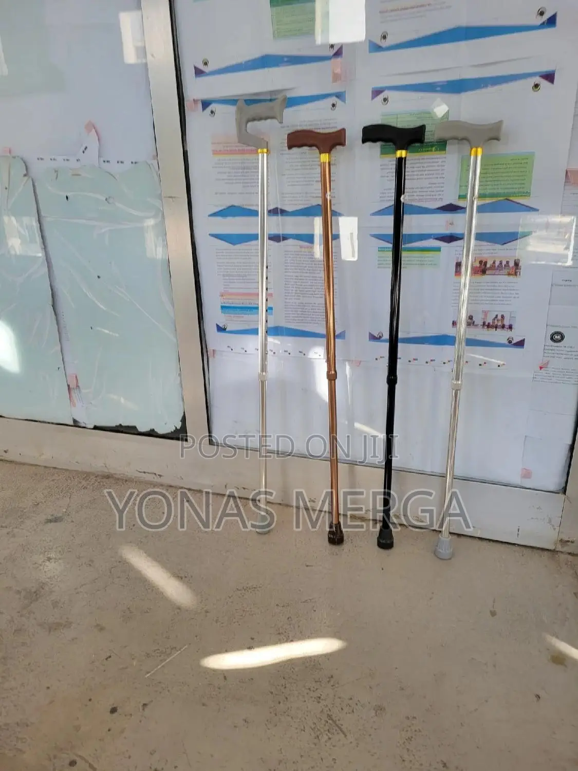 Single/One Leg Walking Stick Adjust From 55cm to 95cm