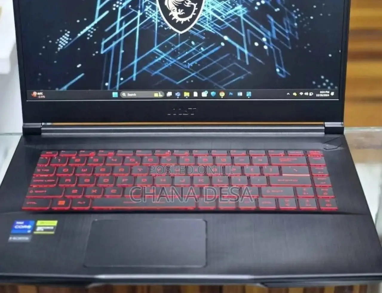 New Laptop MSI 16GB Intel Core i5 SSD 512GB