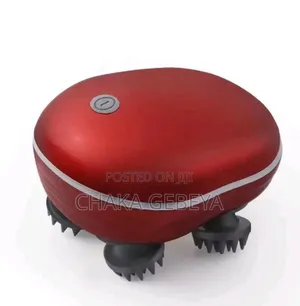 Rechargeable Electric Scalp Massager – Vibrating/Heads for Relaxation