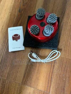 Rechargeable Electric Scalp Massager – Vibrating/Heads for Relaxation