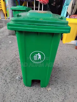120 Liter Plastic Garbage Bin With Wheels
120 ሊትር የፕላስቲክ ቆሻሻ መያዣ ባለጎማ