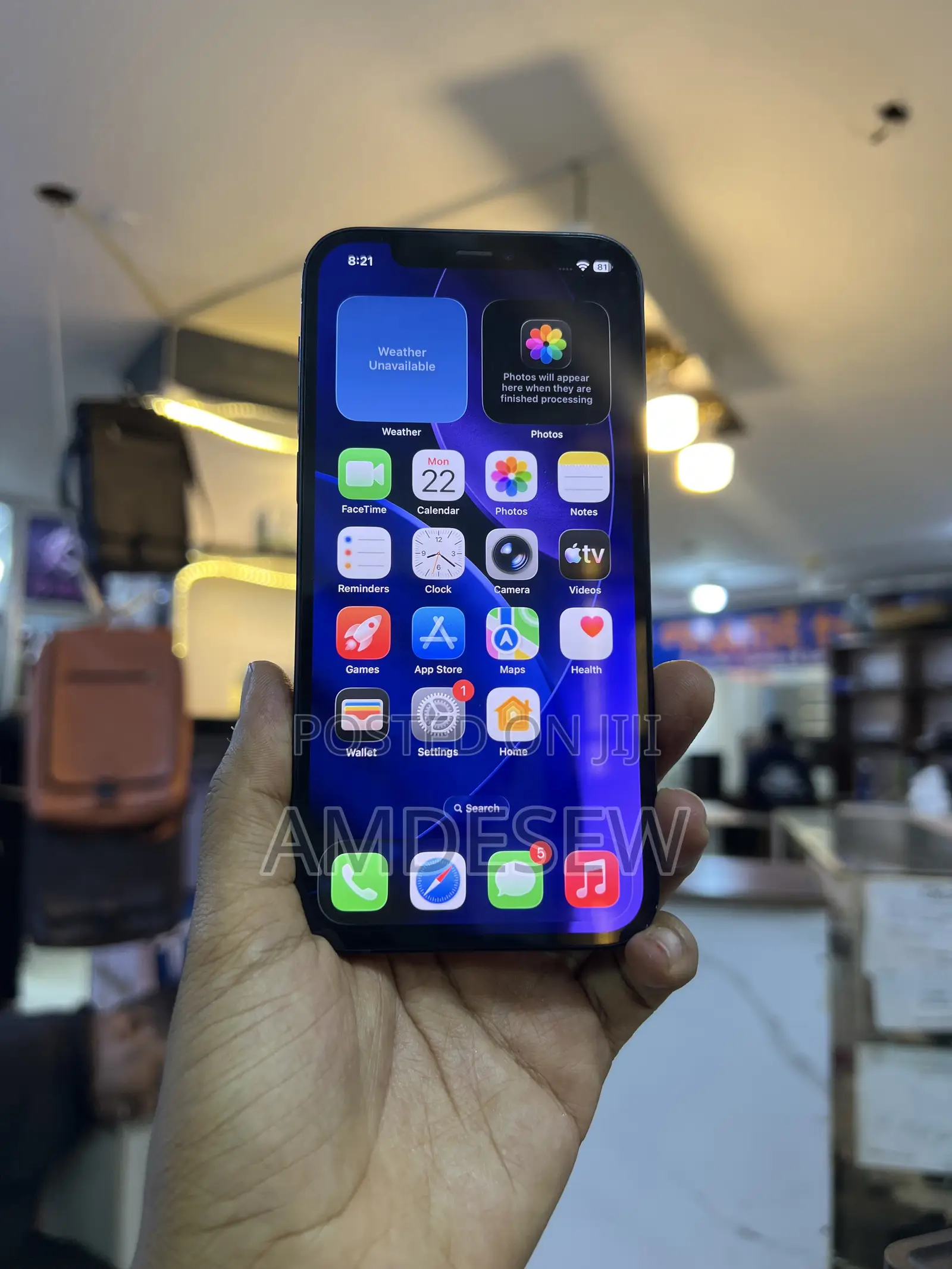 New Apple iPhone 12 128 GB Black