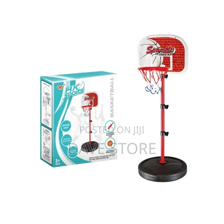 Kids Adjustable Basketball Set