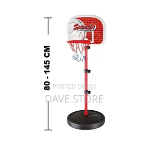 Kids Adjustable Basketball Set